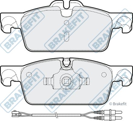 APEC BRAKING Bremžu uzliku kompl., Disku bremzes PD3275